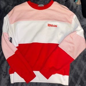 Red Wilson Crewneck
